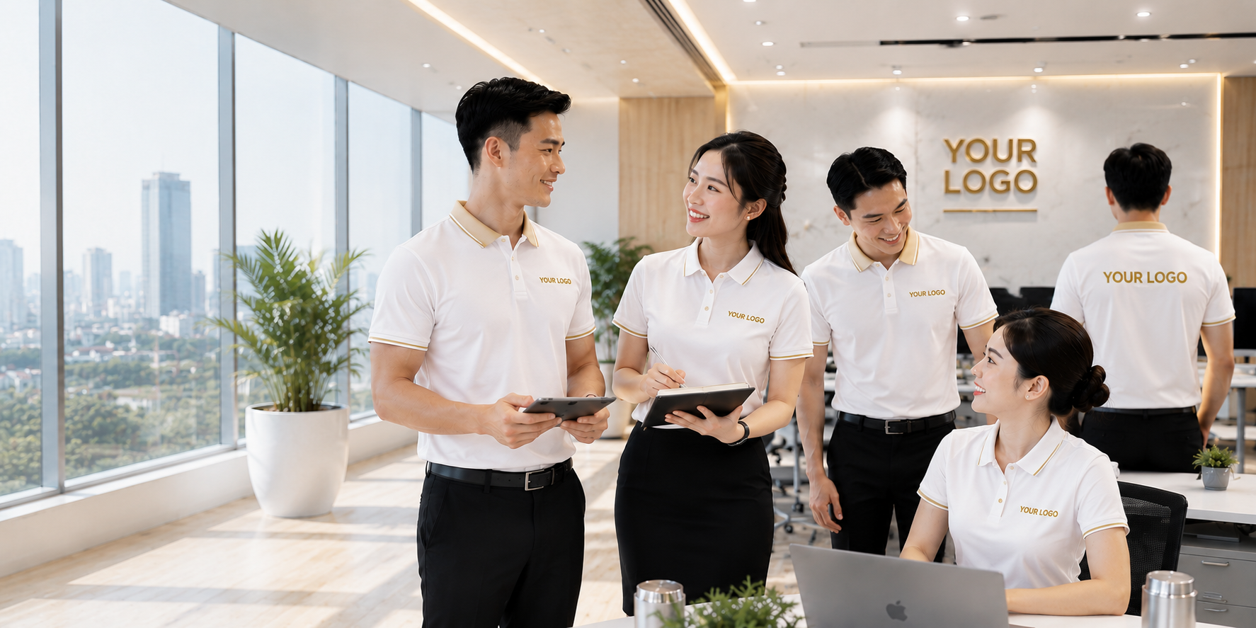 Đồng phục nhà hàng khách sạn được lựa chọn theo từng bộ phận công việc