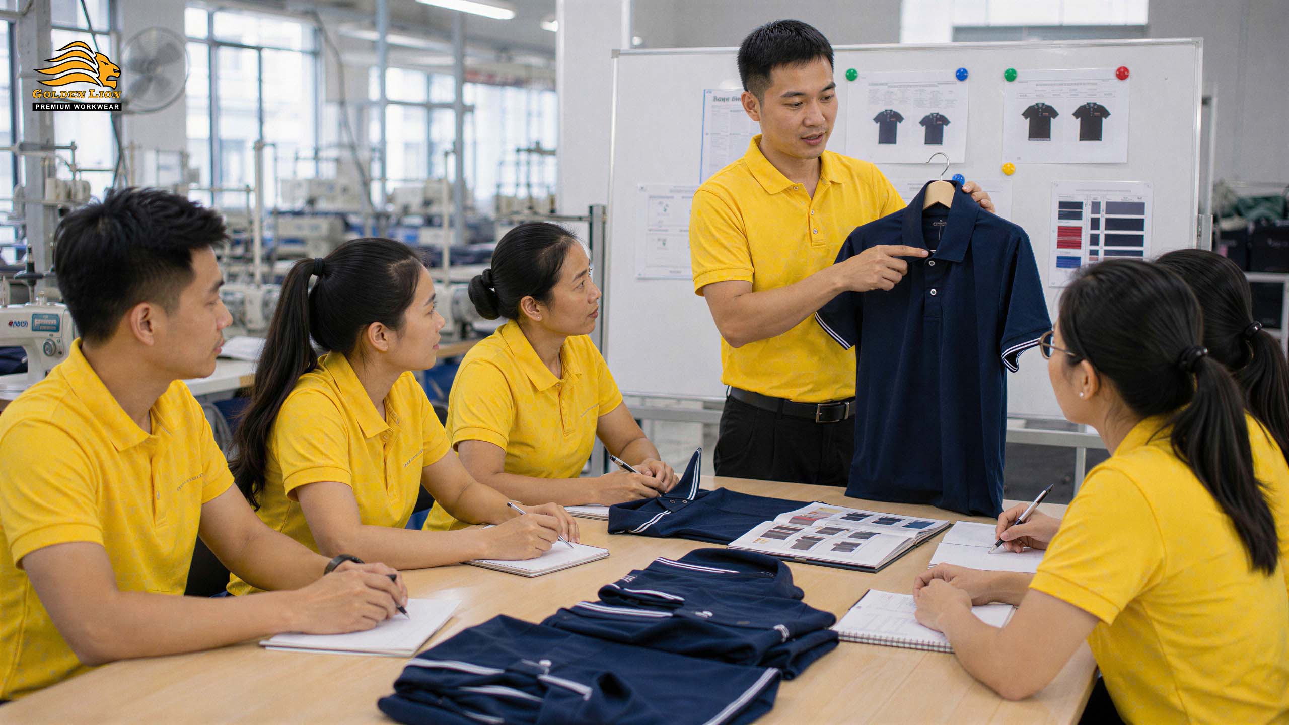 Khảo sát công việc và môi trường trước khi thiết kế đồng phục