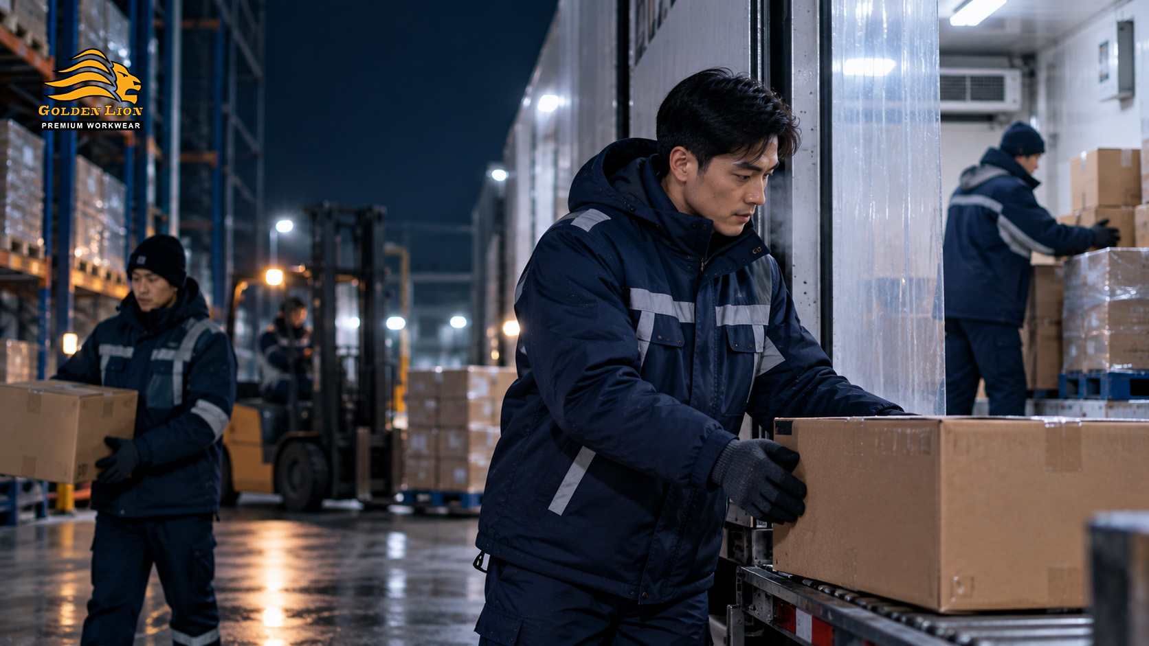 Sử dụng áo khoác ca đêm