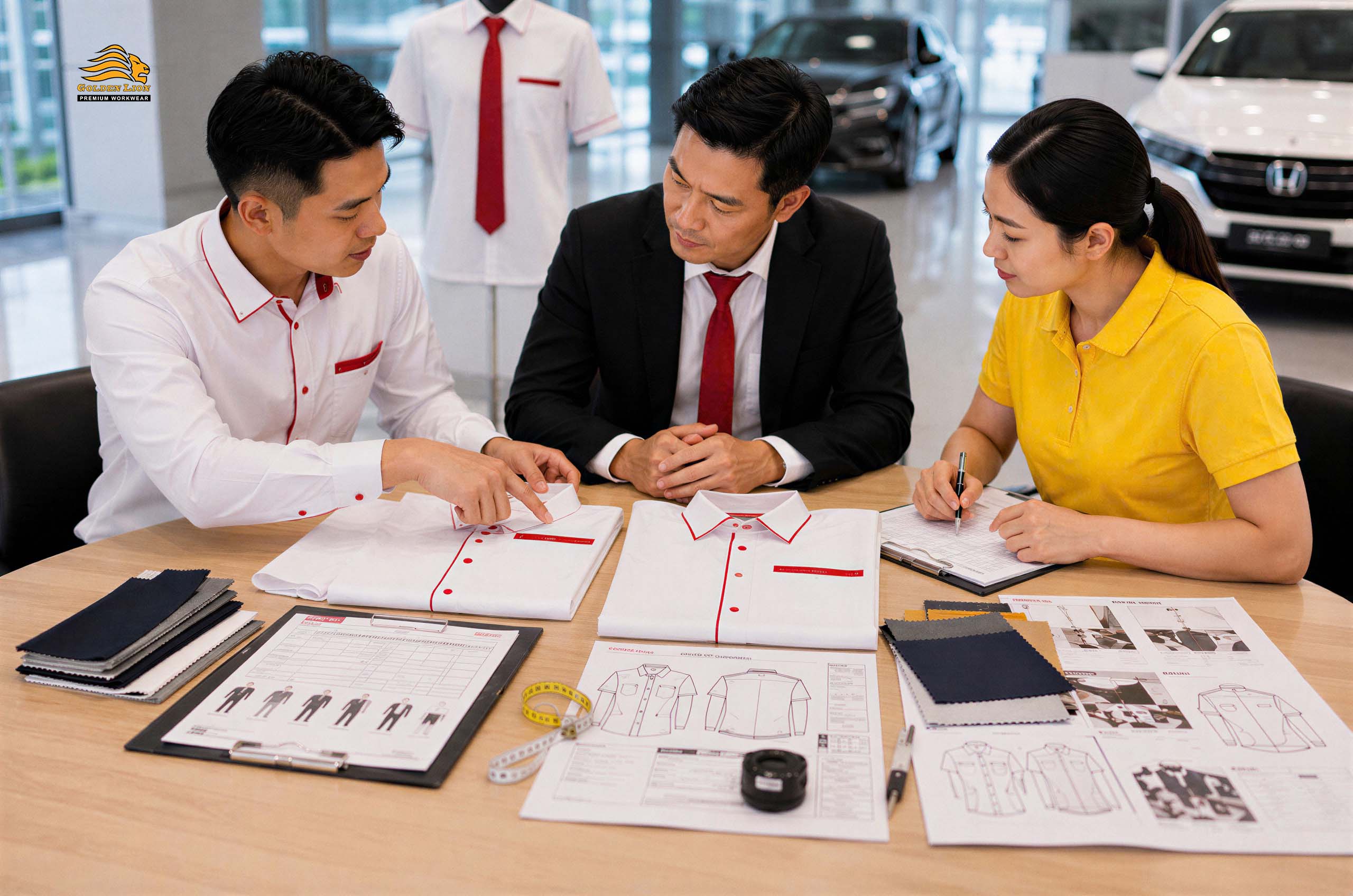 NGƯỜI MẶC NÊN ĐÁNH GIÁ NHỮNG GÌ SAU KHI TRẢI NGHIỆM MẪU ĐỒNG PHỤC?