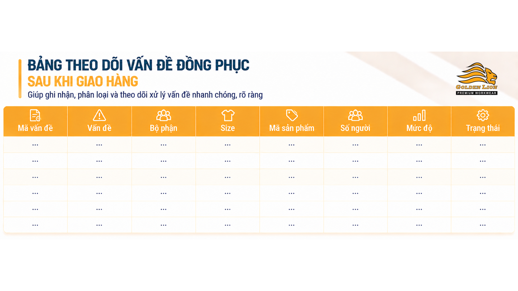 Bang theo doi van de dong phuc