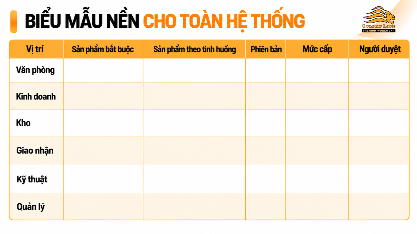 Bieu mau nen cho toan he thong