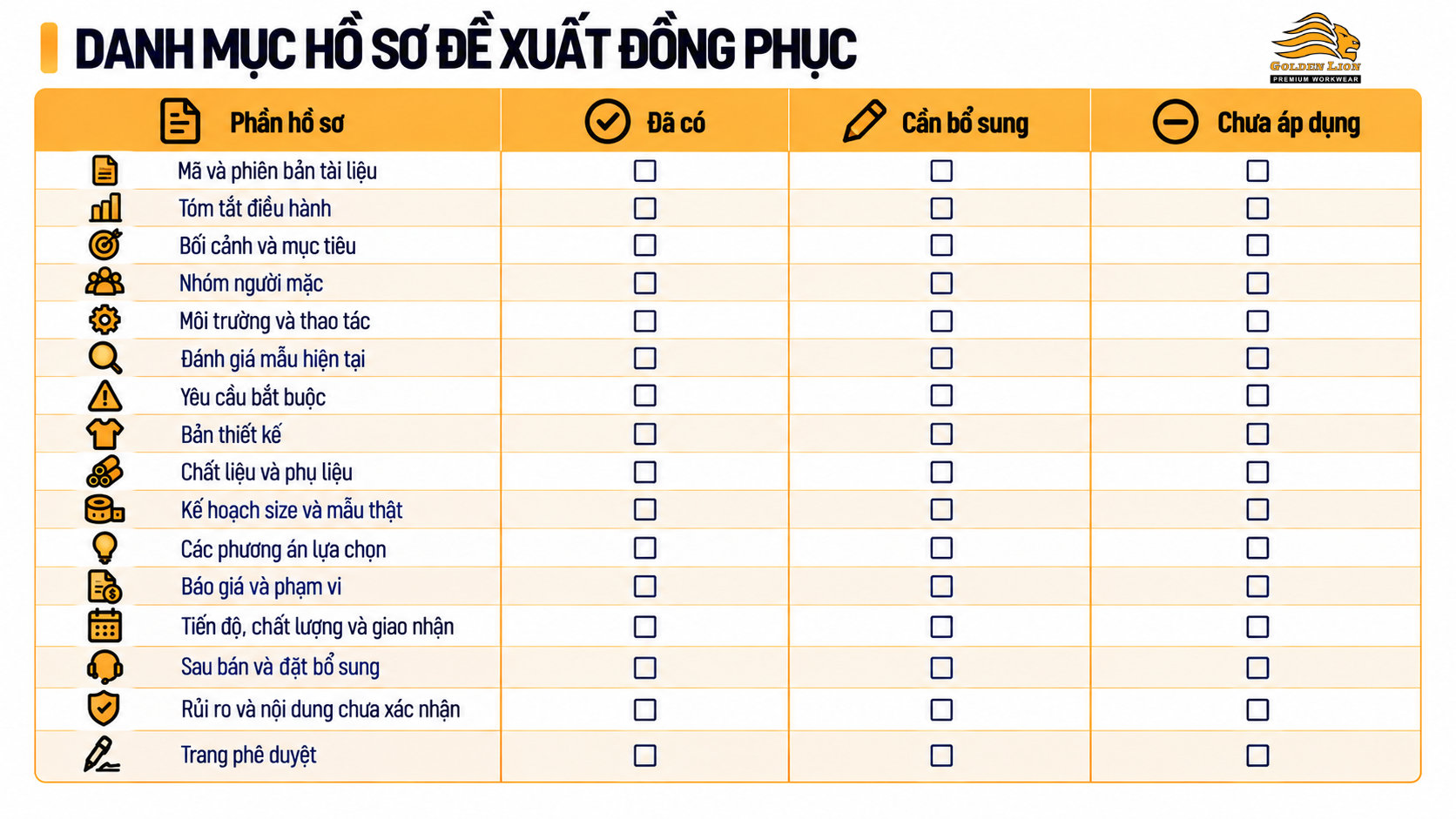 Danh muc ho so de xuat dong phuc 1