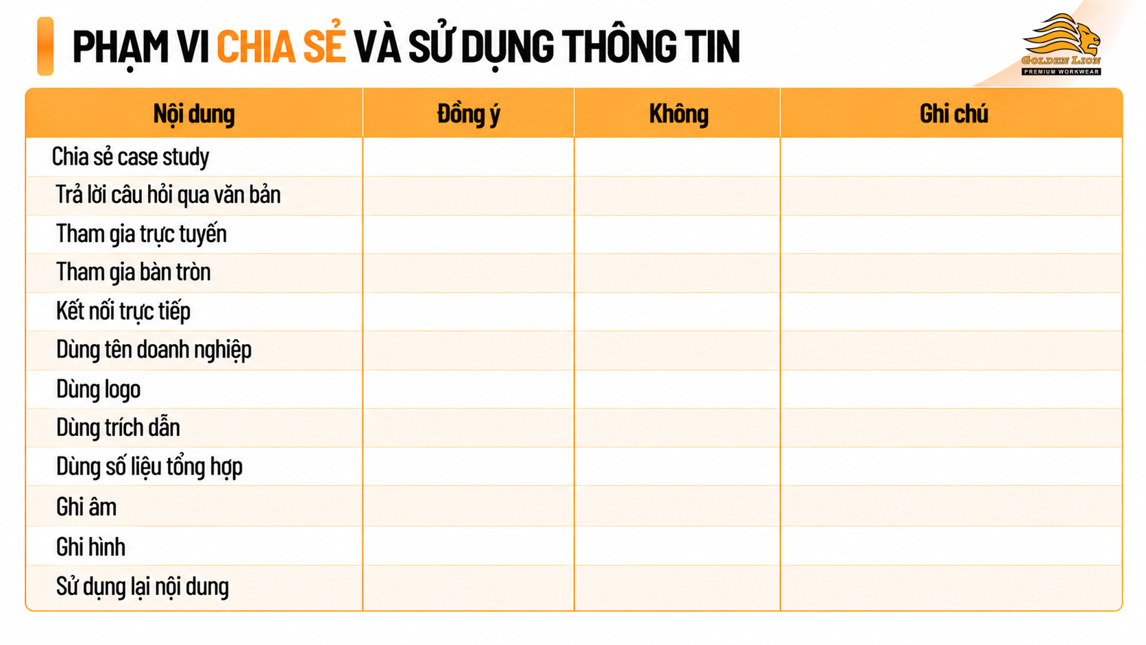 Pham vi chia se va su dung thong tin