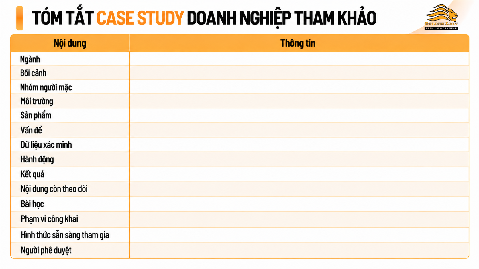 Tom tat doanh nghiep tham khao